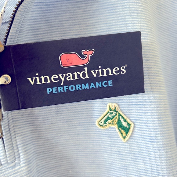 NWT Vineyard Vines Kentucky Derby 150 Saltwater Quarter-Zip Pullover | XXL | - Picture 6 of 8